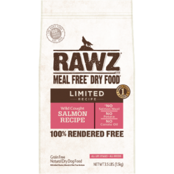 RAWZ Limited Wild Caught Salmon Recipe 單一動物蛋白來源野生三文魚配方 3.5lb